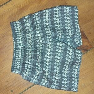 LIKE NEW Soft Fish Pattern Swim Trunks 5